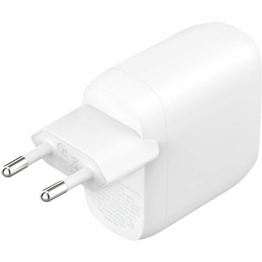 Belkin Dual 30W Usb-C Wall Charger PD 60W WHT