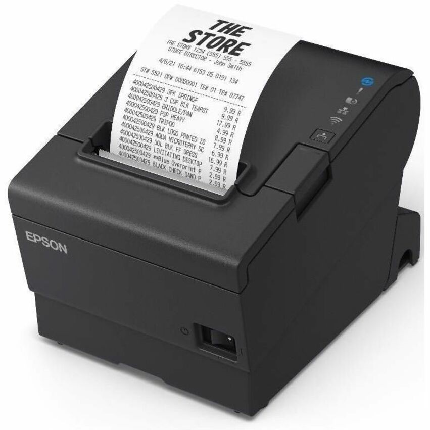 HP Desktop Thermotransferdrucker - Monochrom - Quittungsdruck - USB - Seriell - With Schneider - Schwarz
