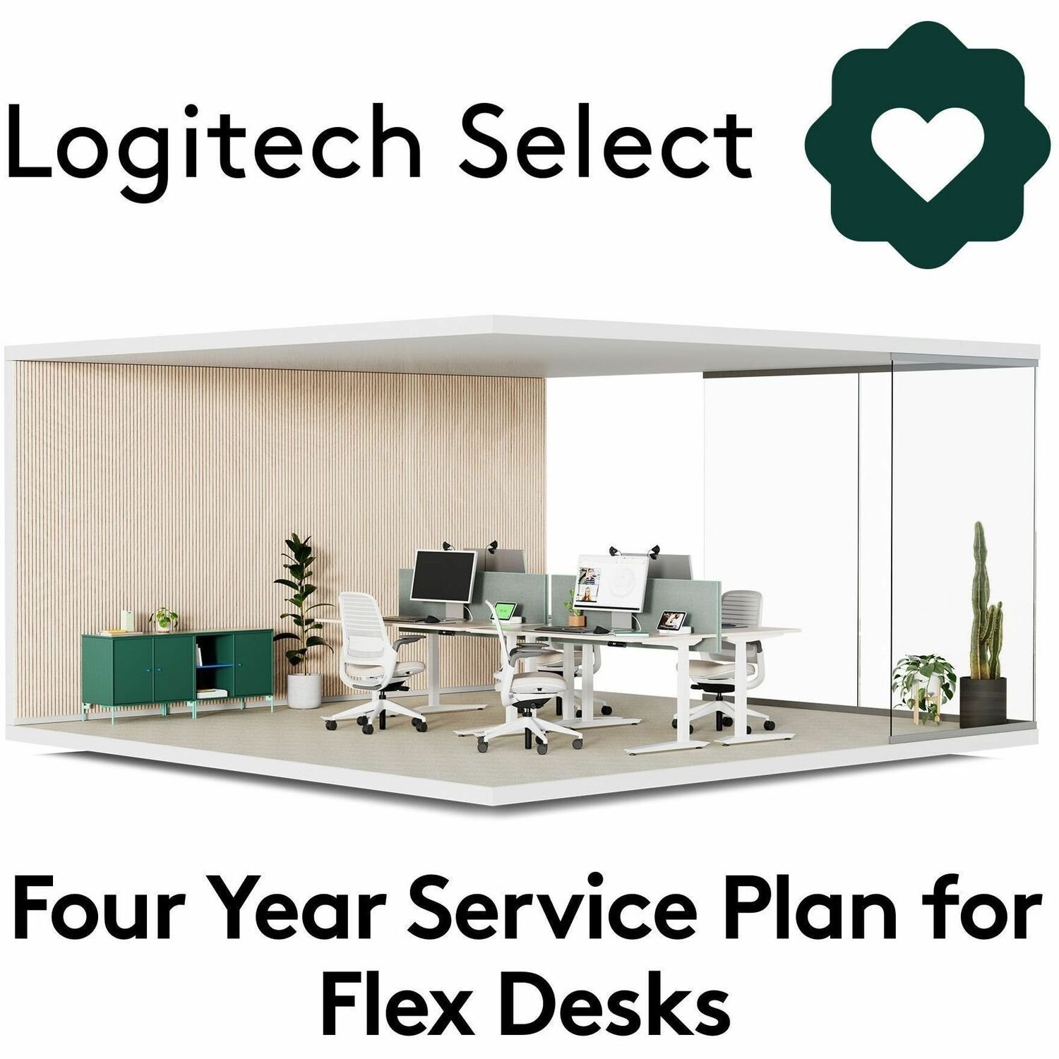 Logitech Select for Flex Desks Four Year Plan
