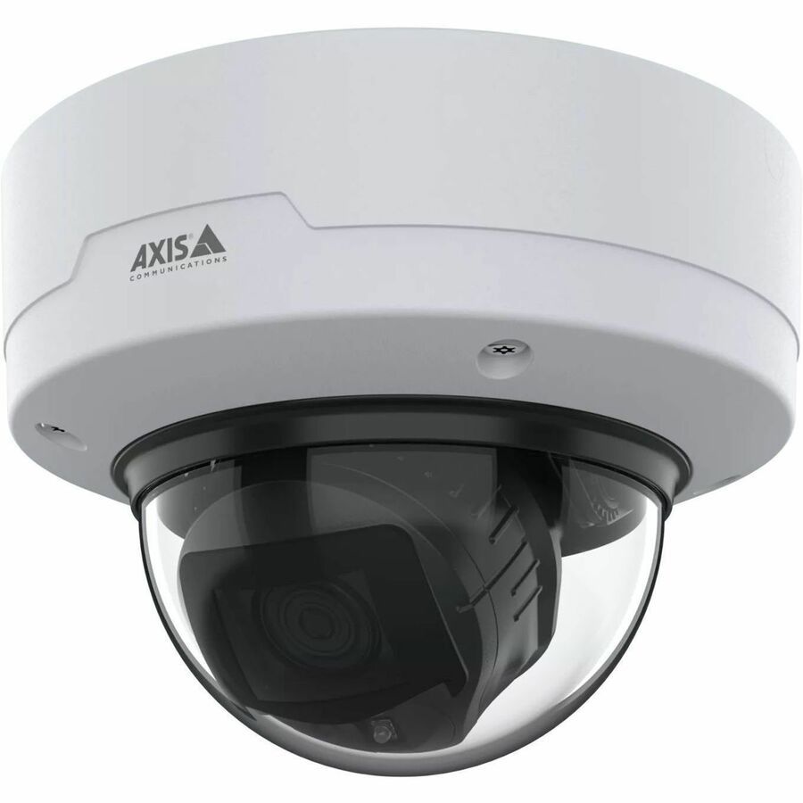AXIS P3277-LVE Mic 5 Megapixel Indoor/Outdoor Network Camera - Colour - Dome - White - TAA Compliant