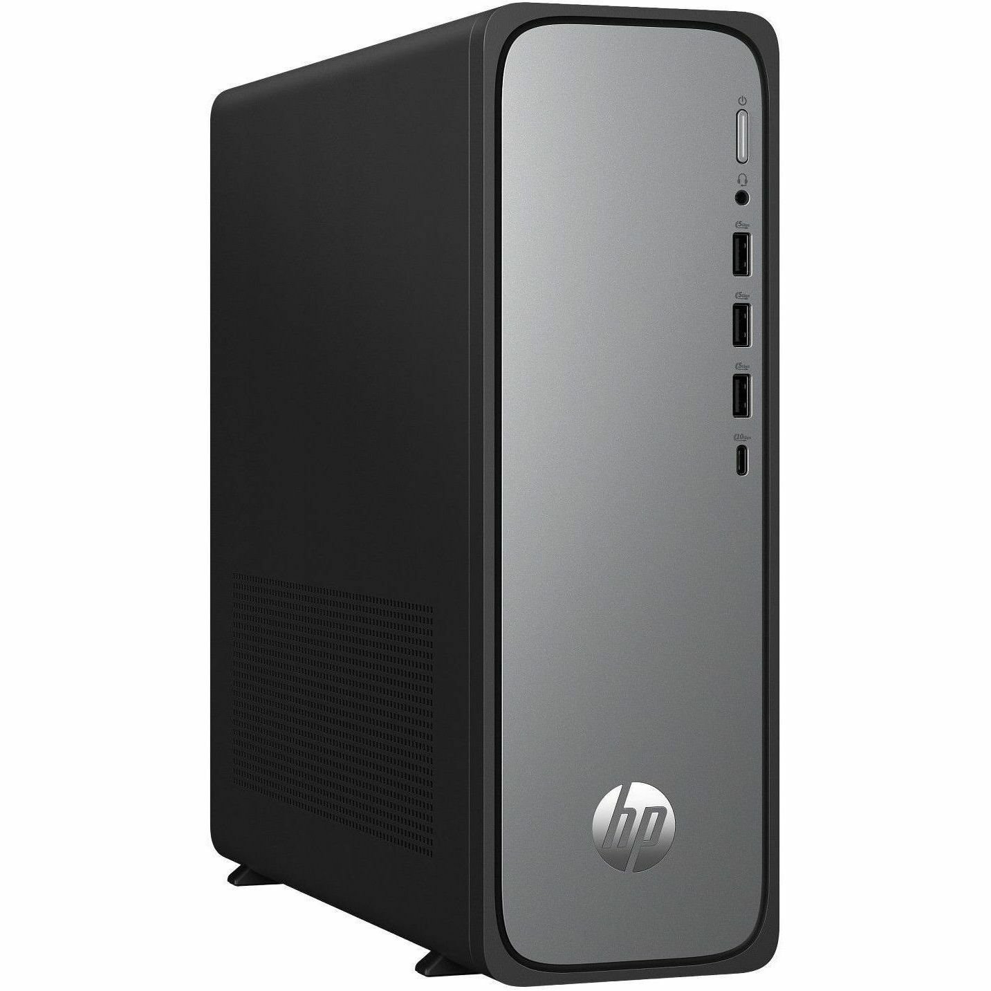 HP OmniDesk s03-0000i S03-0005a Desktop Computer - Intel Core i7 14th Gen i7-14700 - 16 GB - 512 GB SSD - Tower - Meteor Silver, Jack Black
