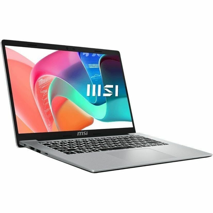 MSI Modern 14 MODERN 14 F1MG-079AU 14" Clamshell Notebook - Full HD - 60 Hz - Intel Core 7 150U - 16 GB - 1 TB SSD - Urban Silver