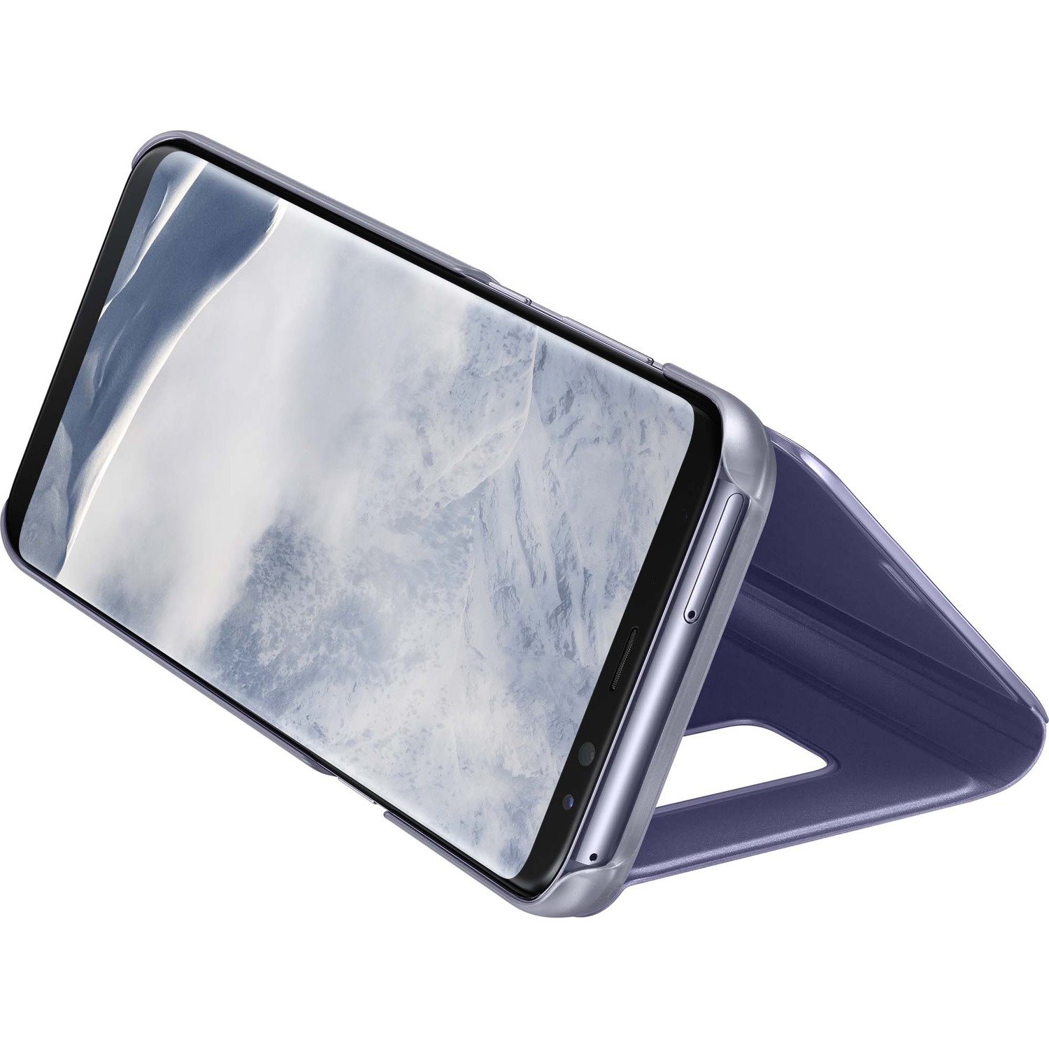 Samsung Clear View Carrying Case Samsung Galaxy S8+ Smartphone - Violet