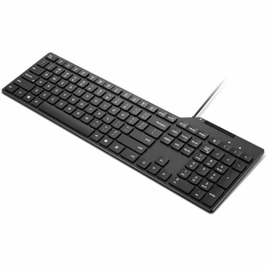Lenovo Keyboard - Full-size - Cable Connectivity - USB Type A Interface - English (UK) - Black