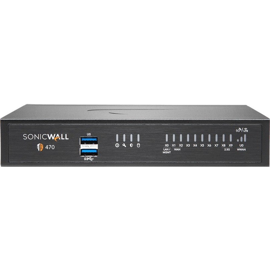 SonicWall TZ470 High Availability Firewall Support/Service - TAA Compliant