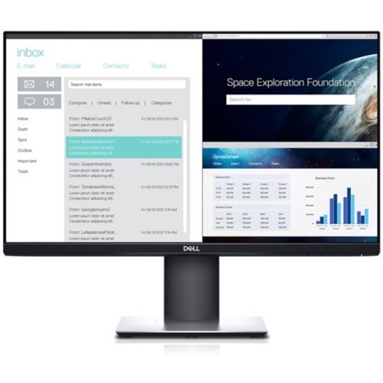 Dell P2319H 23" Class Full HD LCD Monitor - 16:9 - Black, Gray