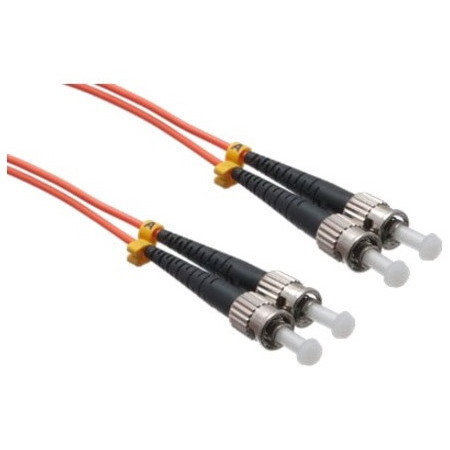 Axiom ST/ST Multimode Duplex OM1 62.5/125 Fiber Optic Cable 8m - TAA Compliant