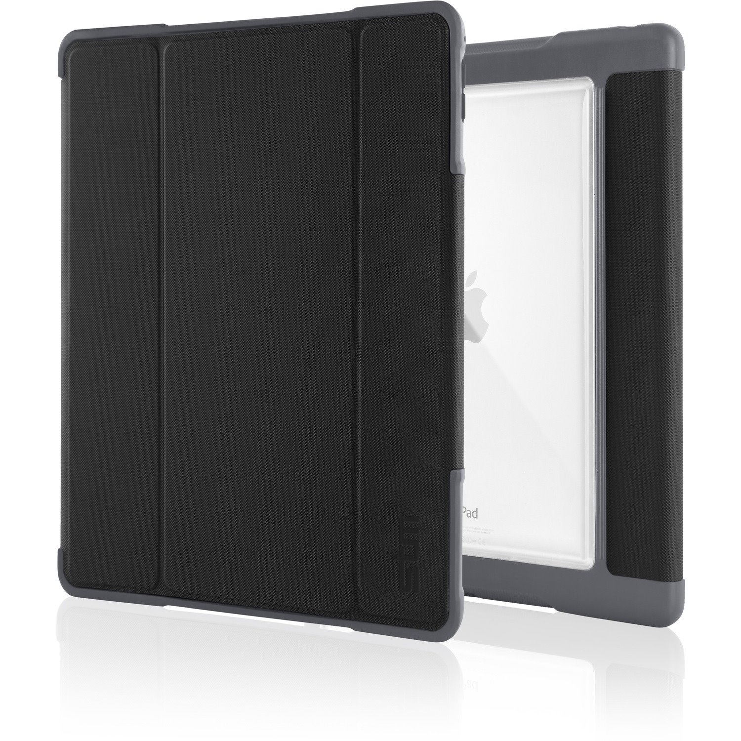 STM Goods Dux Plus Carrying Case for 24.6 cm (9.7") Apple iPad Pro - Clear, Black