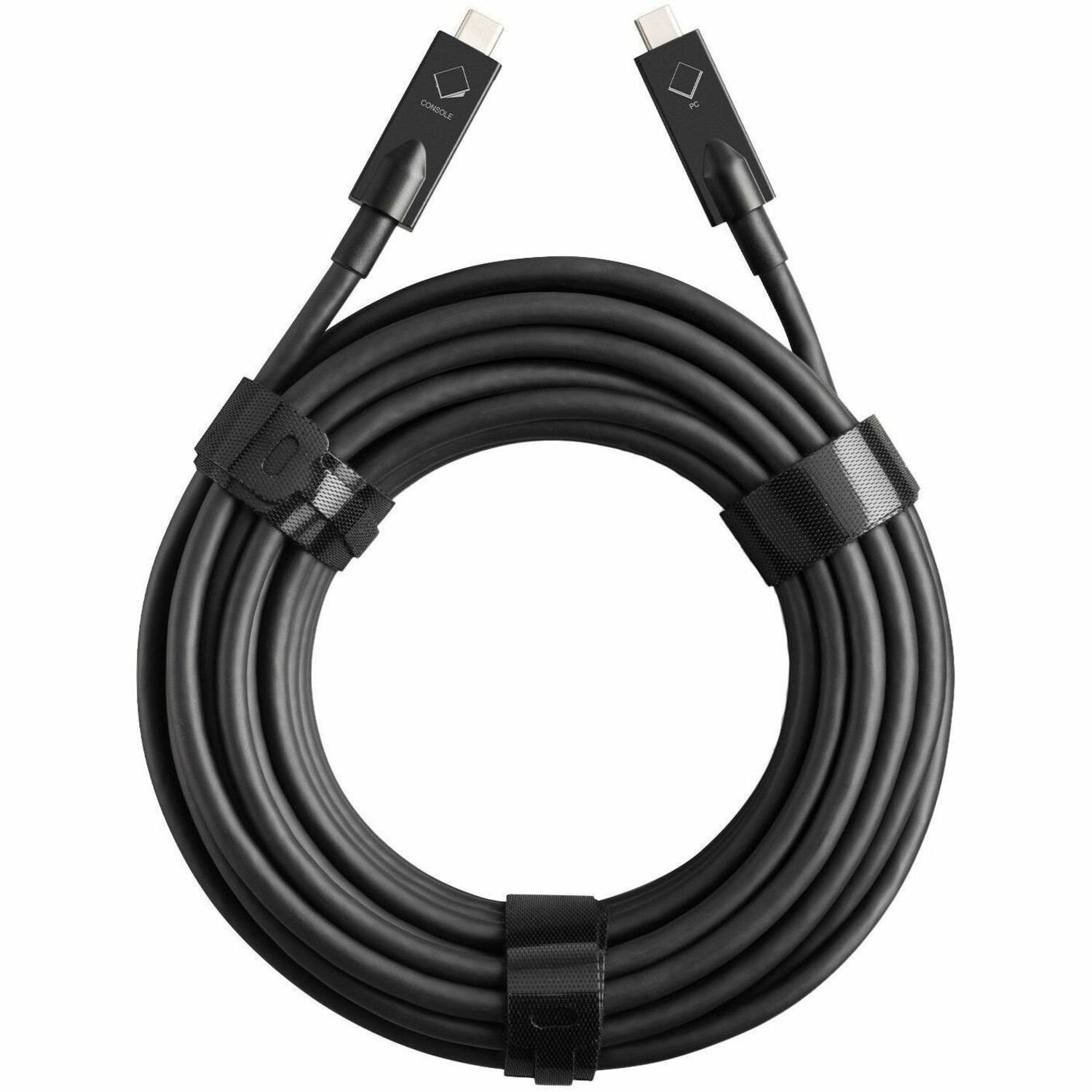 ViewSonic MCB-RS-C10 USB Type-C Active Optical Cable, 32.8 ft. Cable, 30W PD, Video and Data on a Single Cable for TeamJoin TRS10 or TRS10-UB Solutions only, Black