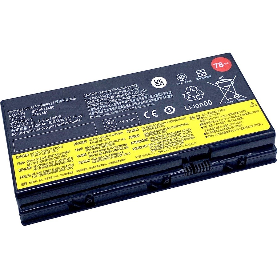 V7 L-01AV451-V7E Battery - 8-cell Lithium Ion (Li-Ion)