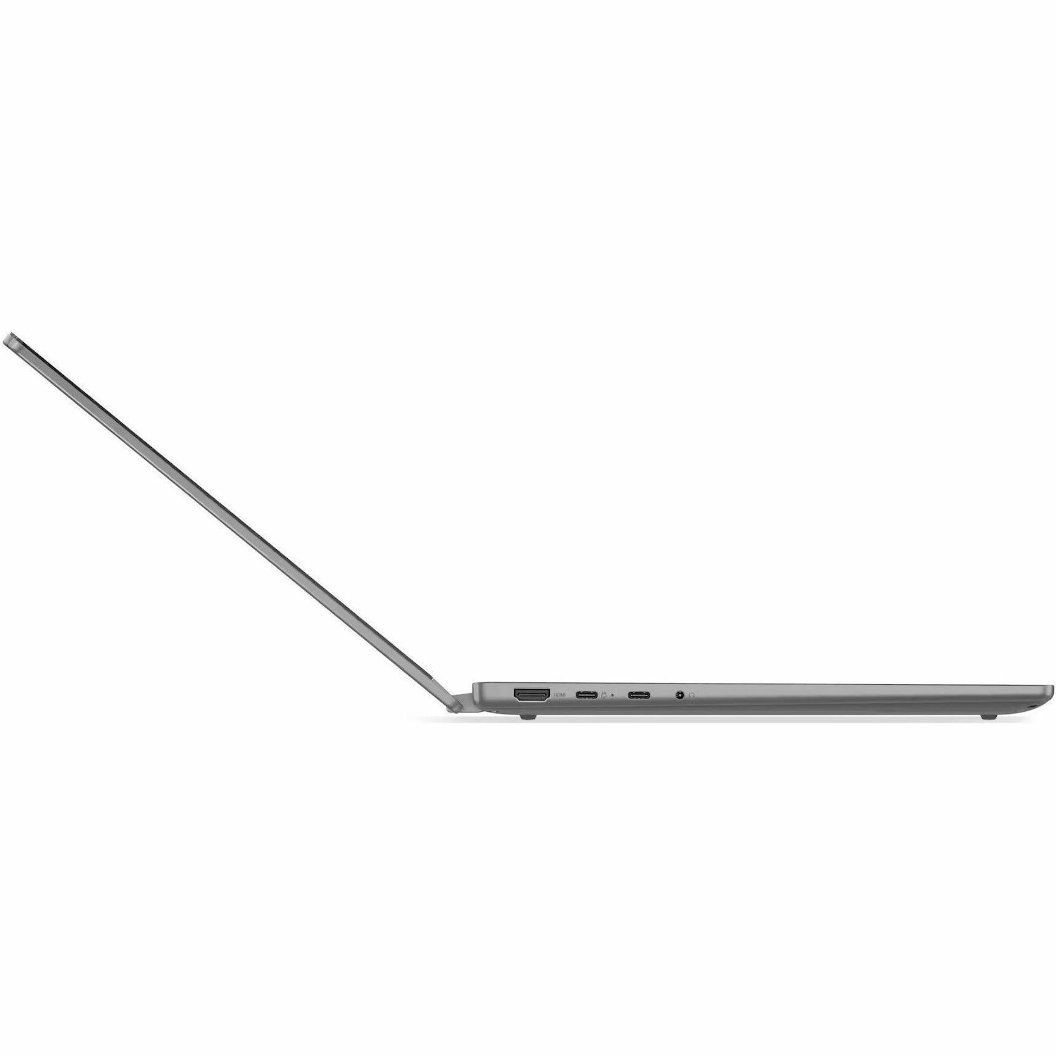 Lenovo IdeaPad 5 14IRU9 83DT0035CF 14" Touchscreen Convertible 2 in 1 Notebook - WUXGA - Intel Core 5 120U - 16 GB - 512 GB SSD - French, English Keyboard - Luna Gray