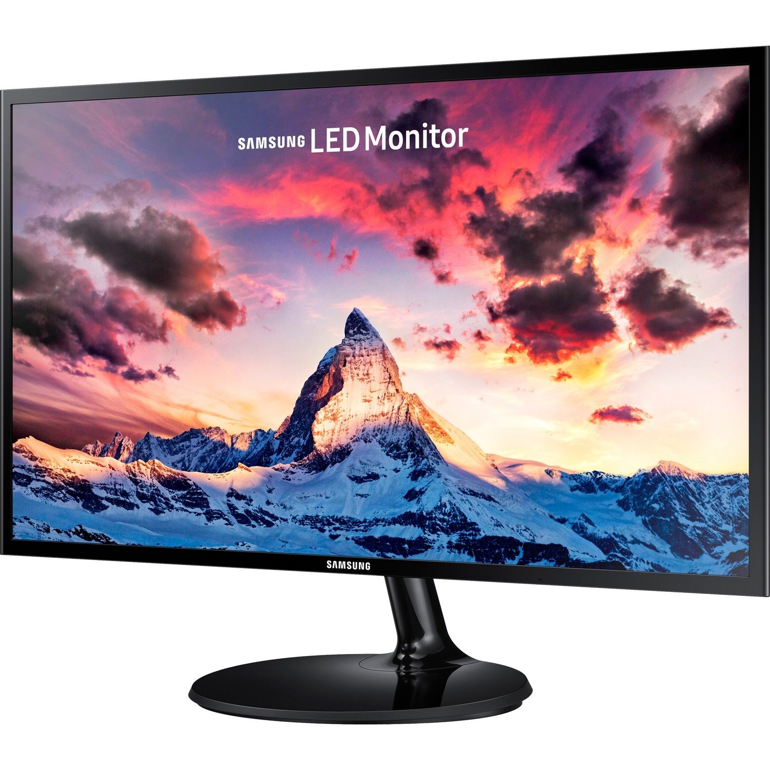 Samsung S27F350FHE 27" Class Full HD LCD Monitor - 16:9 - High Glossy Black
