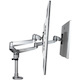 StarTech.com Desk Mount Dual Monitor Arm, Premium Articulating Desktop VESA Mount up to 27" (17.6lb/8kg) Displays, Height Adjustable