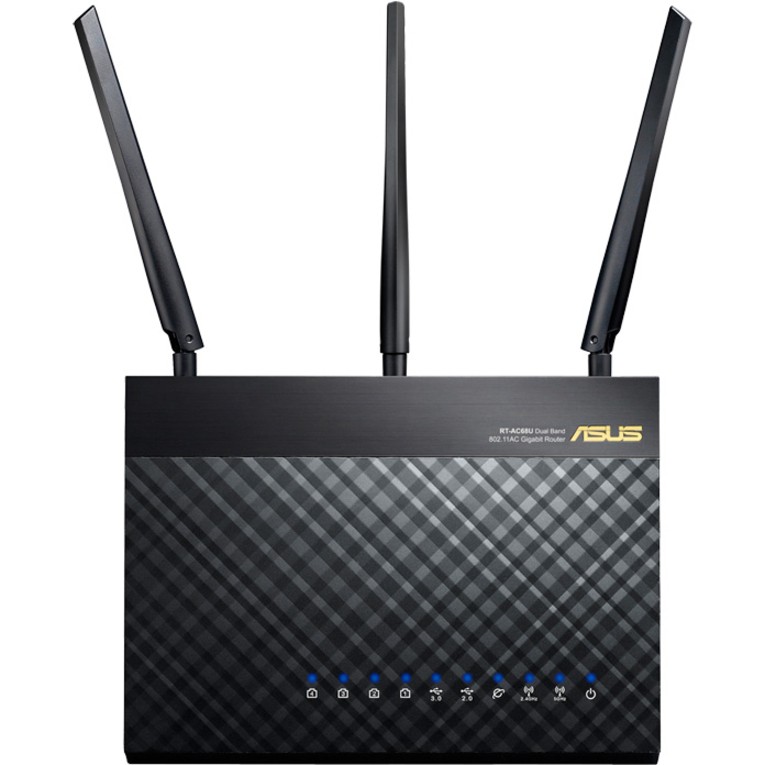 Asus RT-AC68U Wi-Fi 5 IEEE 802.11ac  Wireless Router
