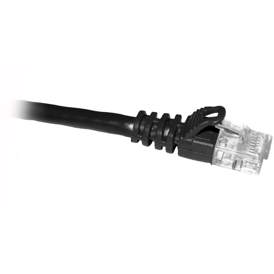 ClearLinks 50FT Cat. 6 550MHZ Black Molded Snagless Patch Cable