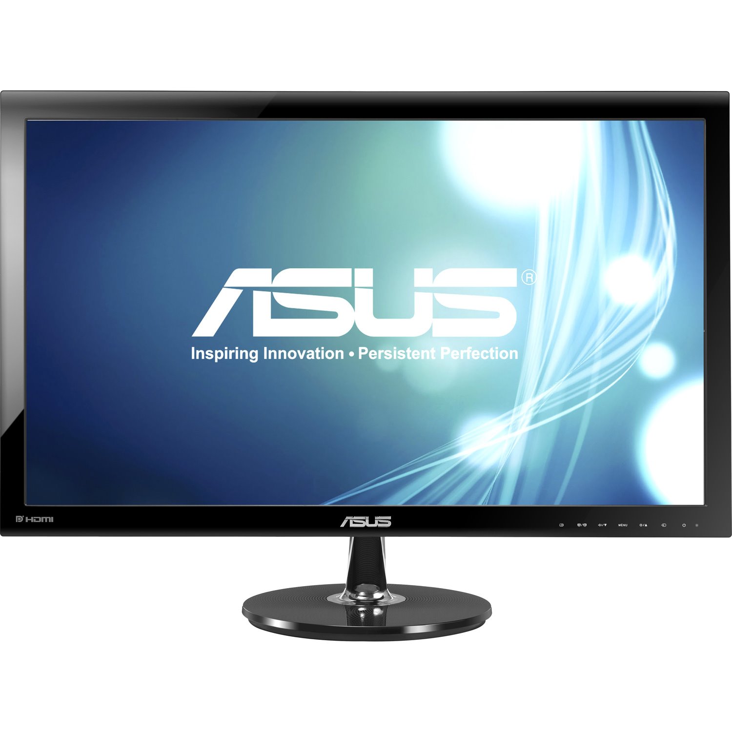 Asus VS278Q-P 27" Class Full HD LCD Monitor - 16:9 - Glossy Black