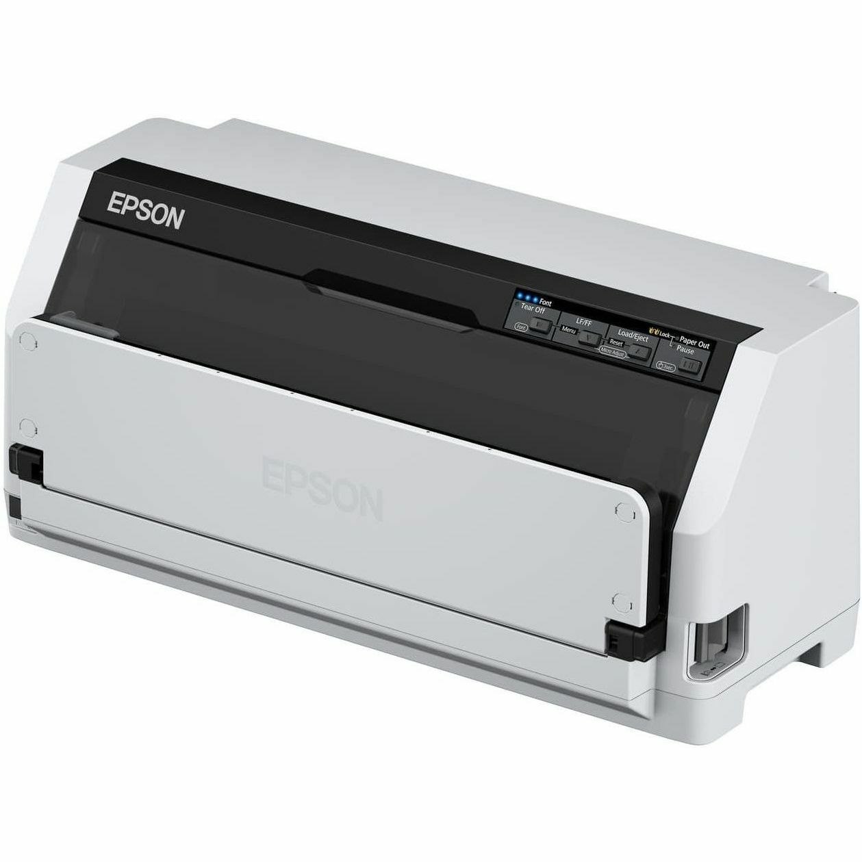 Epson LQ-690IIN 24-pin Dot matrix printer - Monochroom - Zwart, Wit