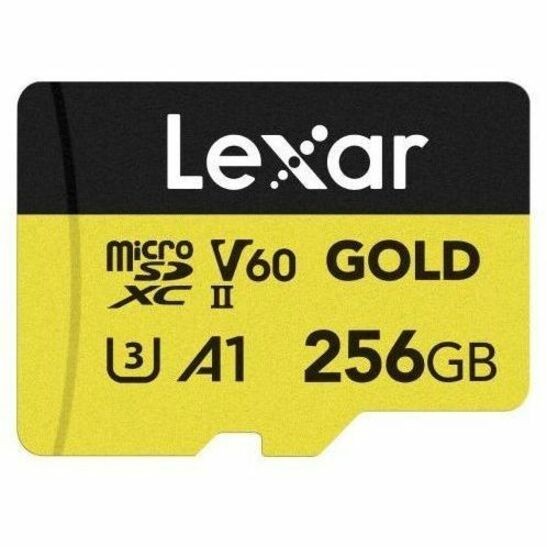 Lexar, Professional, Gold, Uhs-Ii Microsdxc, 256Gb,Memory Card