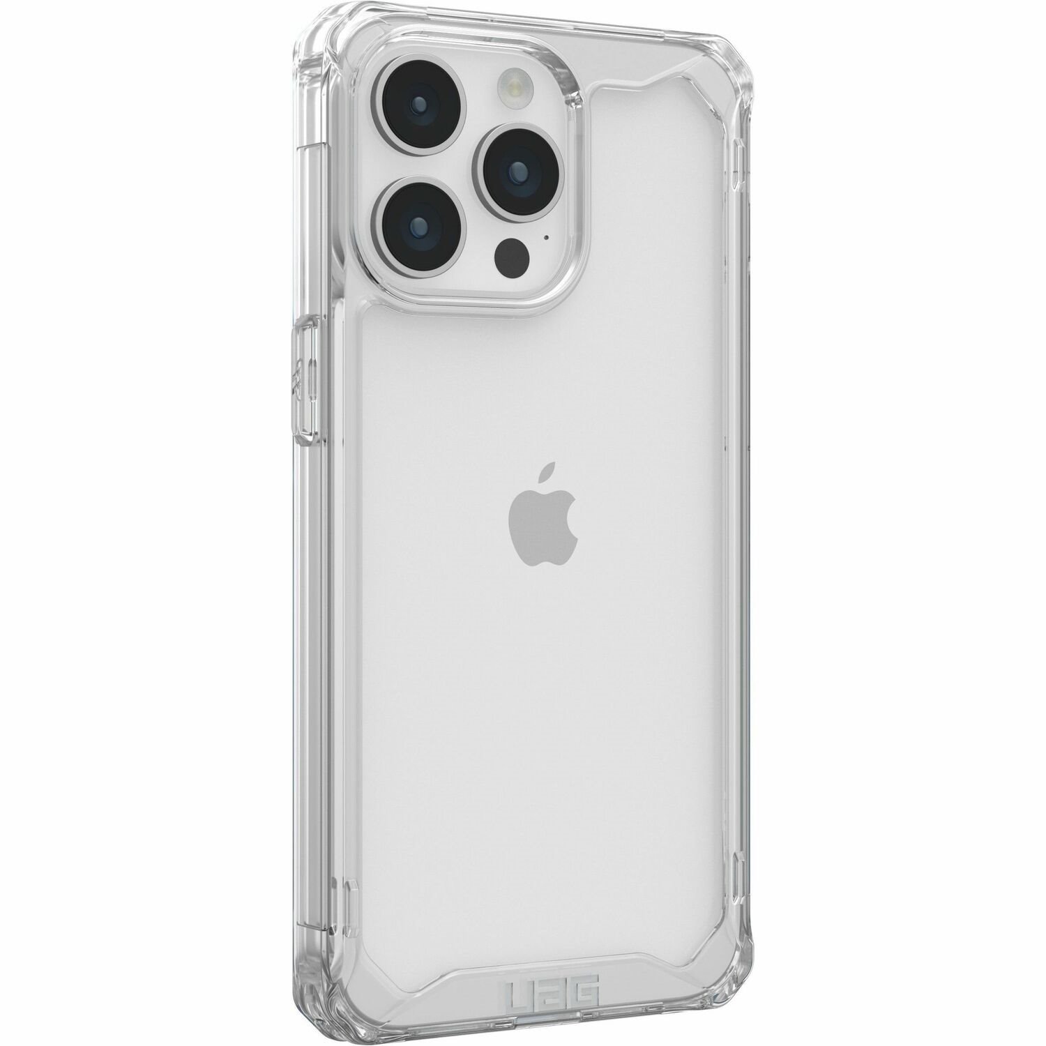 Urban Armor Gear Plyo Rugged Case for Apple iPhone 15 Pro Max Smartphone - Ice