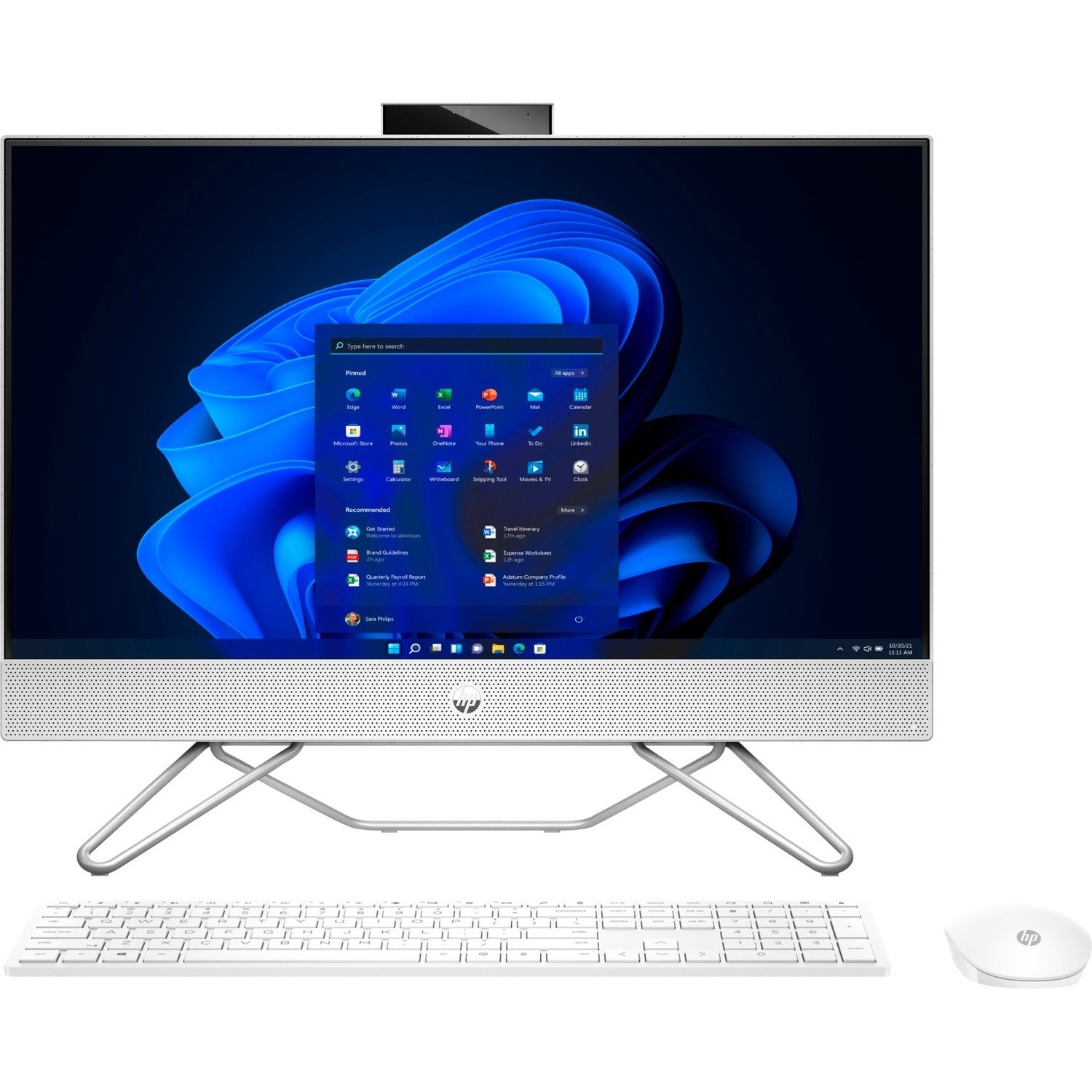 HP ProOne 240 G9 All-in-One Computer - Intel Core i5 12th Gen i5-1235U - vPro Technology - 8 GB - 256 GB SSD - 60.5 cm (23.8") Full HD - Desktop