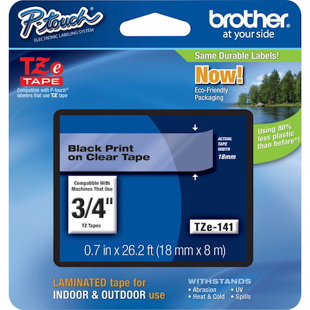 Brother P-touch TZE141 Label Tape