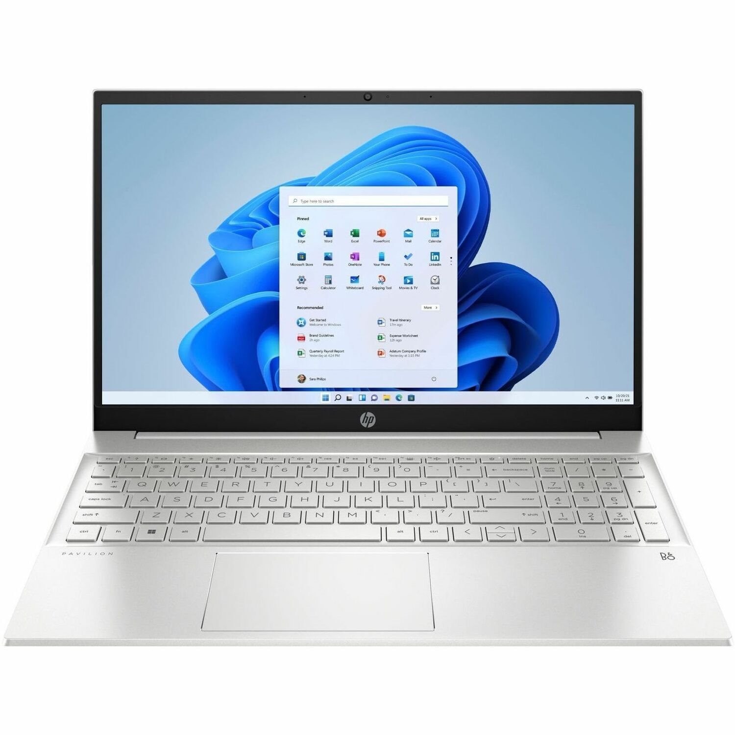 HP Pavilion 15-eg3000 15-eg3009na 39.6 cm (15.6") Touchscreen Notebook - Full HD - Intel Core i3 13th Gen i3-1315U - 8 GB - 256 GB SSD - Natural Silver Aluminum, Natural Silver