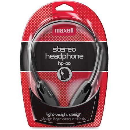 Maxell HP-100 Lightweight Stereo Headphone