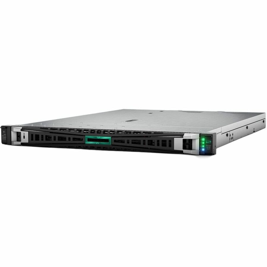 HPE ProLiant DL320 G11 1U Rack Server - 1 x Intel Xeon Silver 4510 2.40 GHz - 64 GB RAM - NVMe, 12Gb/s SAS, Serial ATA/600 Controller