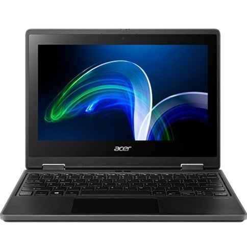 Acer TravelMate Spin B3 B311RN-32 TMB311RN-32-C6ZX 11.6" Touchscreen Convertible 2 in 1 Notebook - HD - Intel Celeron N5100 - 4 GB - 128 GB Flash Memory - English Keyboard