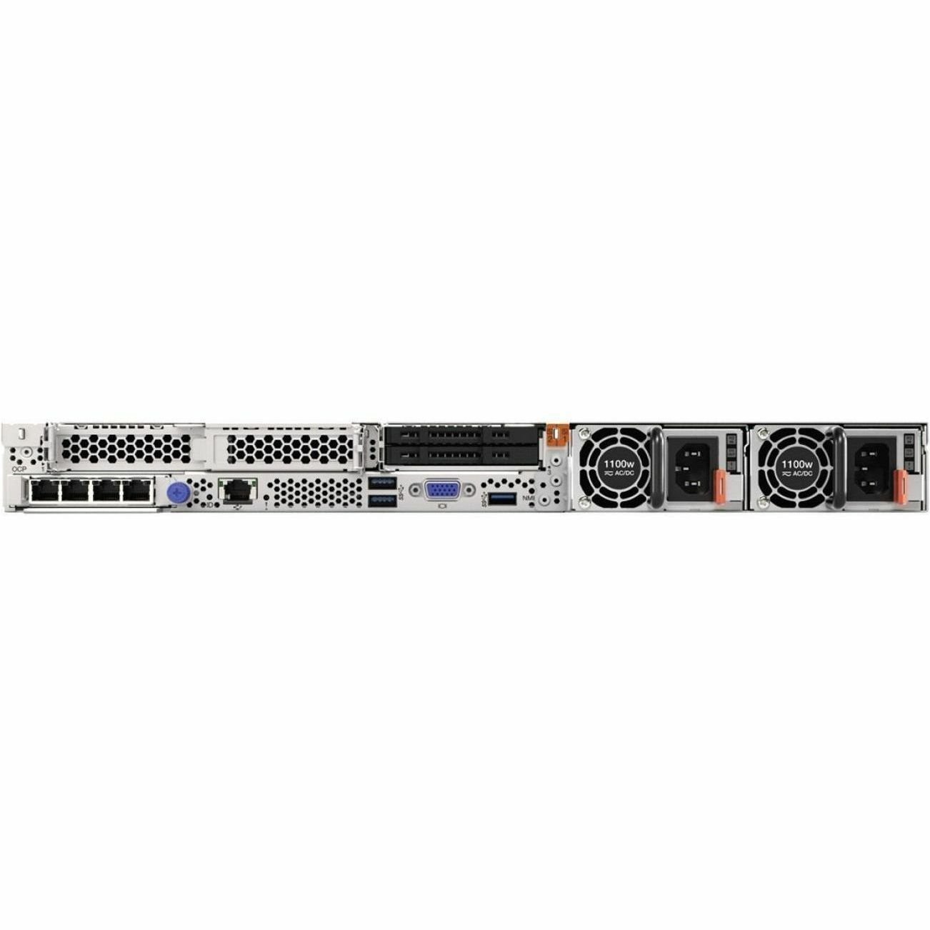 Lenovo ThinkSystem SR630 V2 7Z71A08FEA 1U Rack Server - 1 x Intel Xeon Silver 4309Y 2.80 GHz - 32 GB RAM - Serial ATA, 12Gb/s SAS Controller