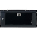 Serveredge 4U Wall Mountable Rack Cabinet for Server - Black