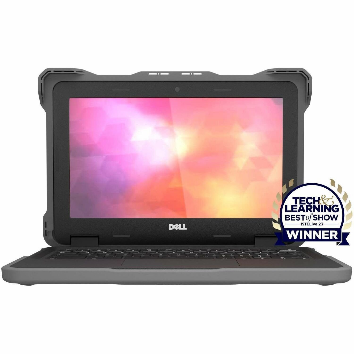 Extreme Shell-F Slide Case (ESL bottom panel) for Dell 3120 Windows Clamshell 11.6" (Gray/Clear)