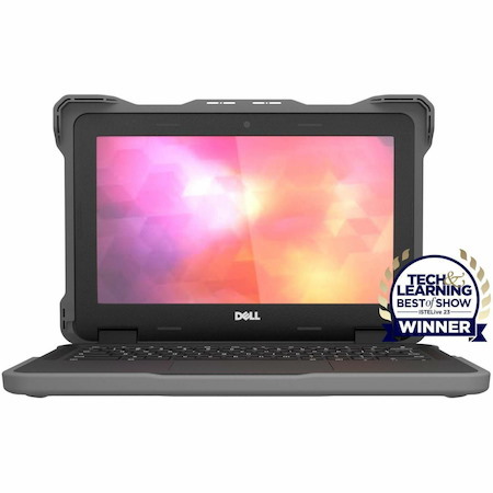 MAXCases Extreme Shell-F Slide Case for Dell 3330 & 3340 Windows Clamshell 13.3" (Gray/Clear)