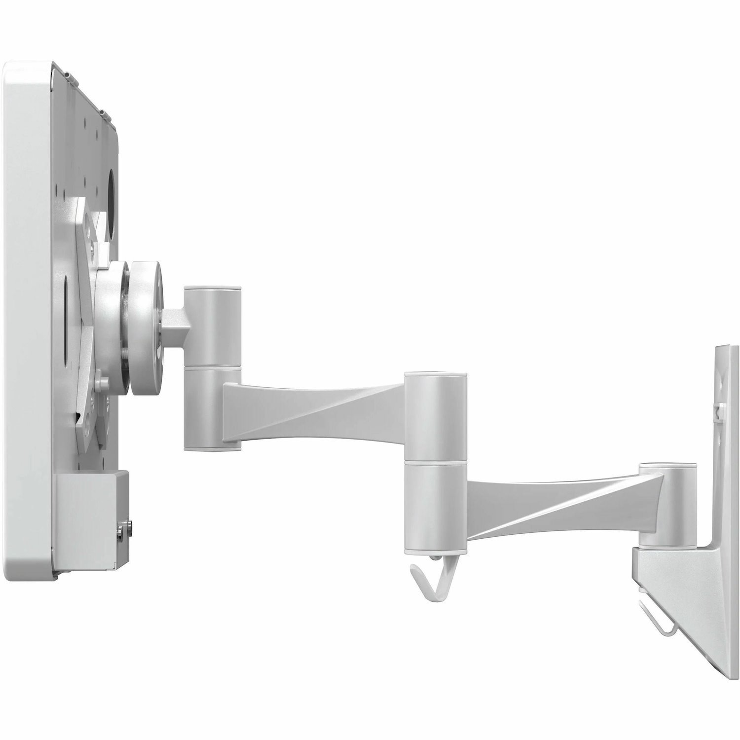 CTA Digital Wall Mount for Bar Code Scanner, iPad Air, iPad Pro, iPad Pro 11, Tablet - White - Landscape/Portrait