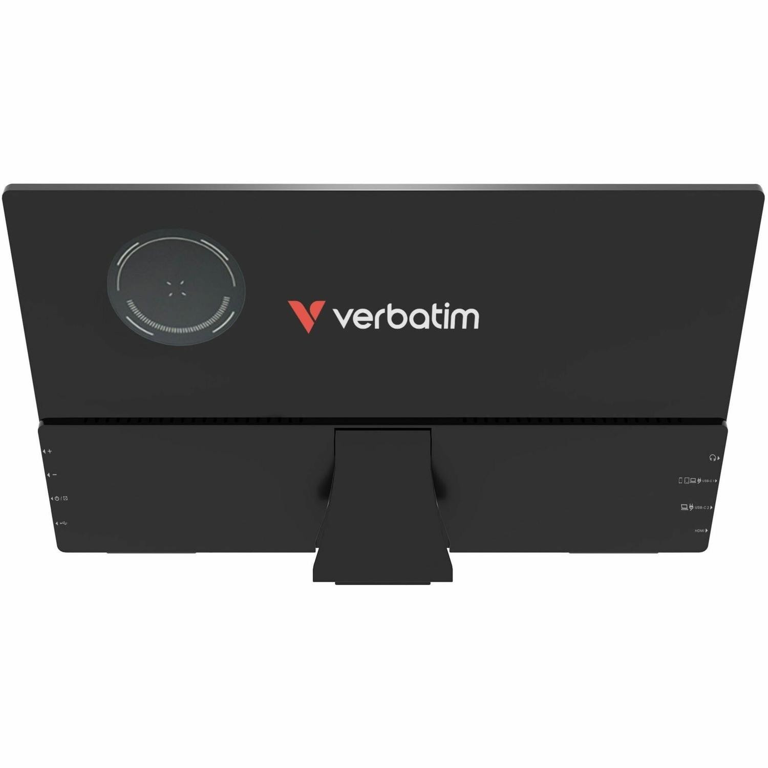 Verbatim Portable 14In FHD Touch Monitor Light With Wireless Power Supply Incl. Power Bank 5000mAh