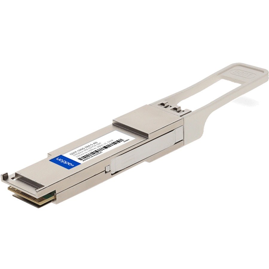 AddOn Cisco&reg; QSFP-100G-ZR4-S Compatible TAA 100GBase-ZR4 QSFP28 Transceiver (SMF, 1295nm to 1309nm, 80km, LC, DOM)