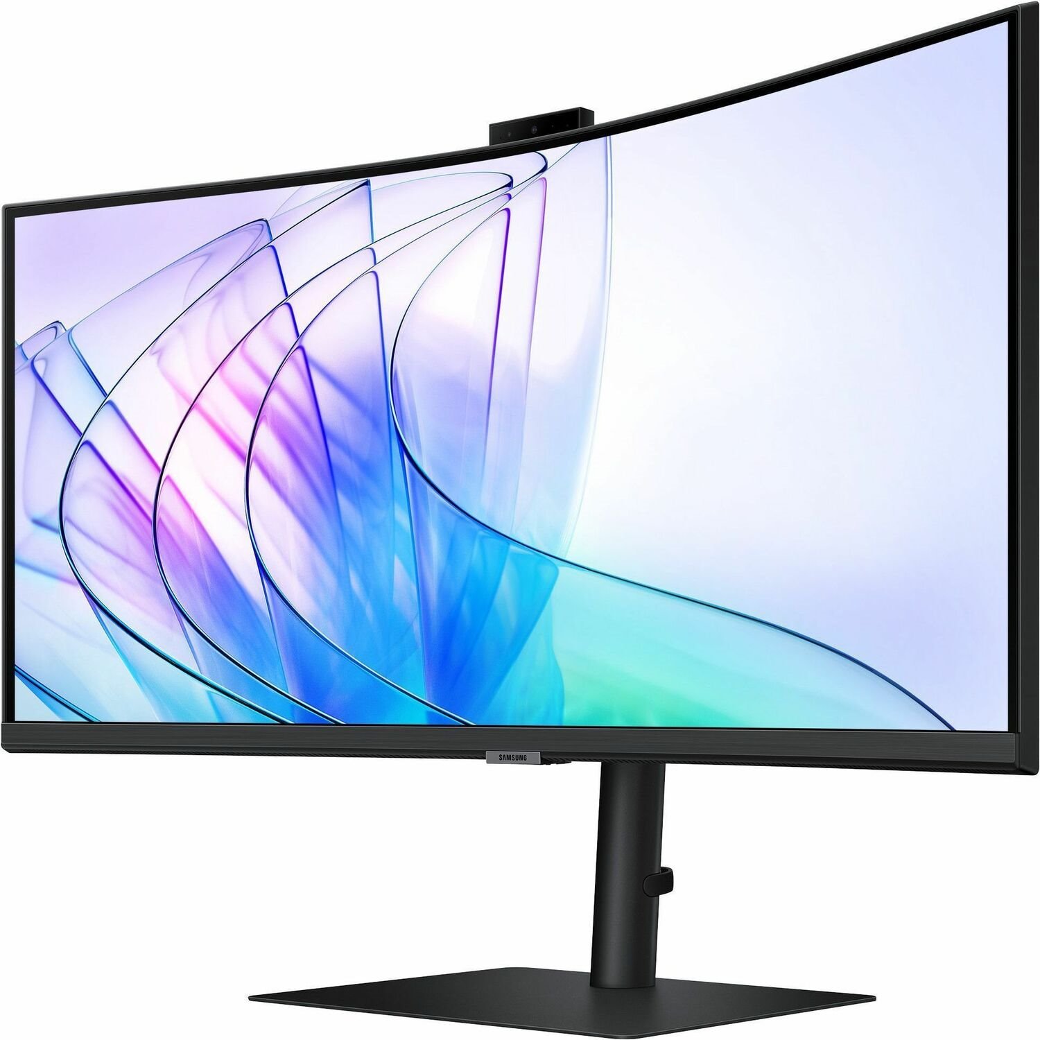 Samsung ViewFinity S6 S34C652VAU 34" Class Webcam UW-QHD Curved Screen LED Monitor - 21:9 - Black