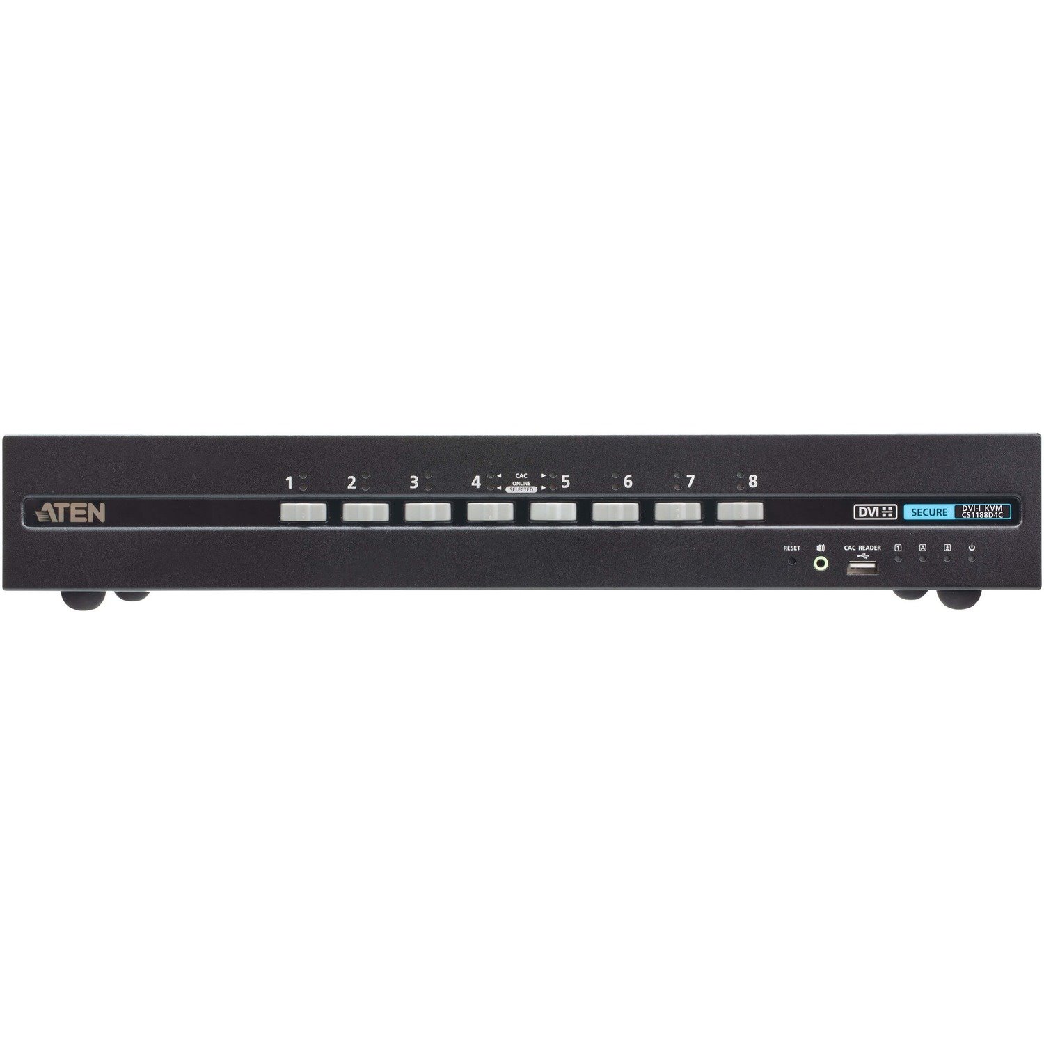 ATEN 8-Port USB DVI Secure KVM Switch with CAC (PSD PP v4.0 Compliant)