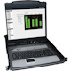 Eaton Tripp Lite Series NetDirector 16-Port 1U Rack-Mount Console KVM Switch with 19-in. LCD + 8 PS2/USB Combo Cables, TAA