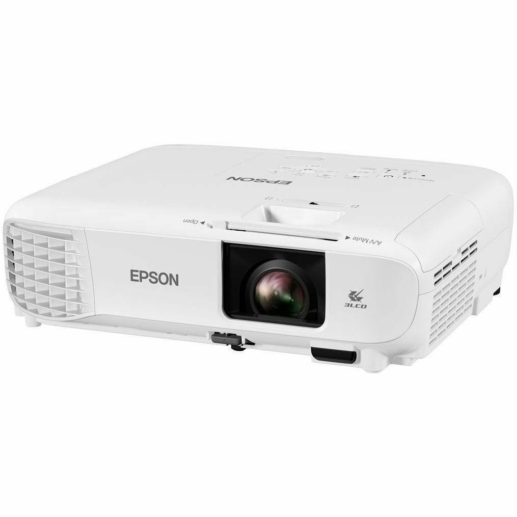 Epson PowerLite EB-E24 3LCD Projector - 4:3 - Ceiling Mountable, Desktop, Portable - White