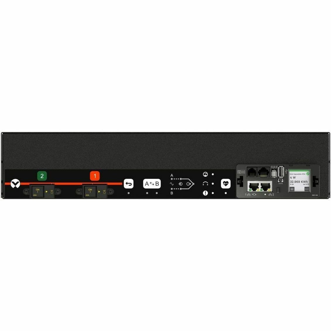 Vertiv Geist rPDU AN05M2R1-24CF18-3TL6TL6A011-D 24-Outlets PDU