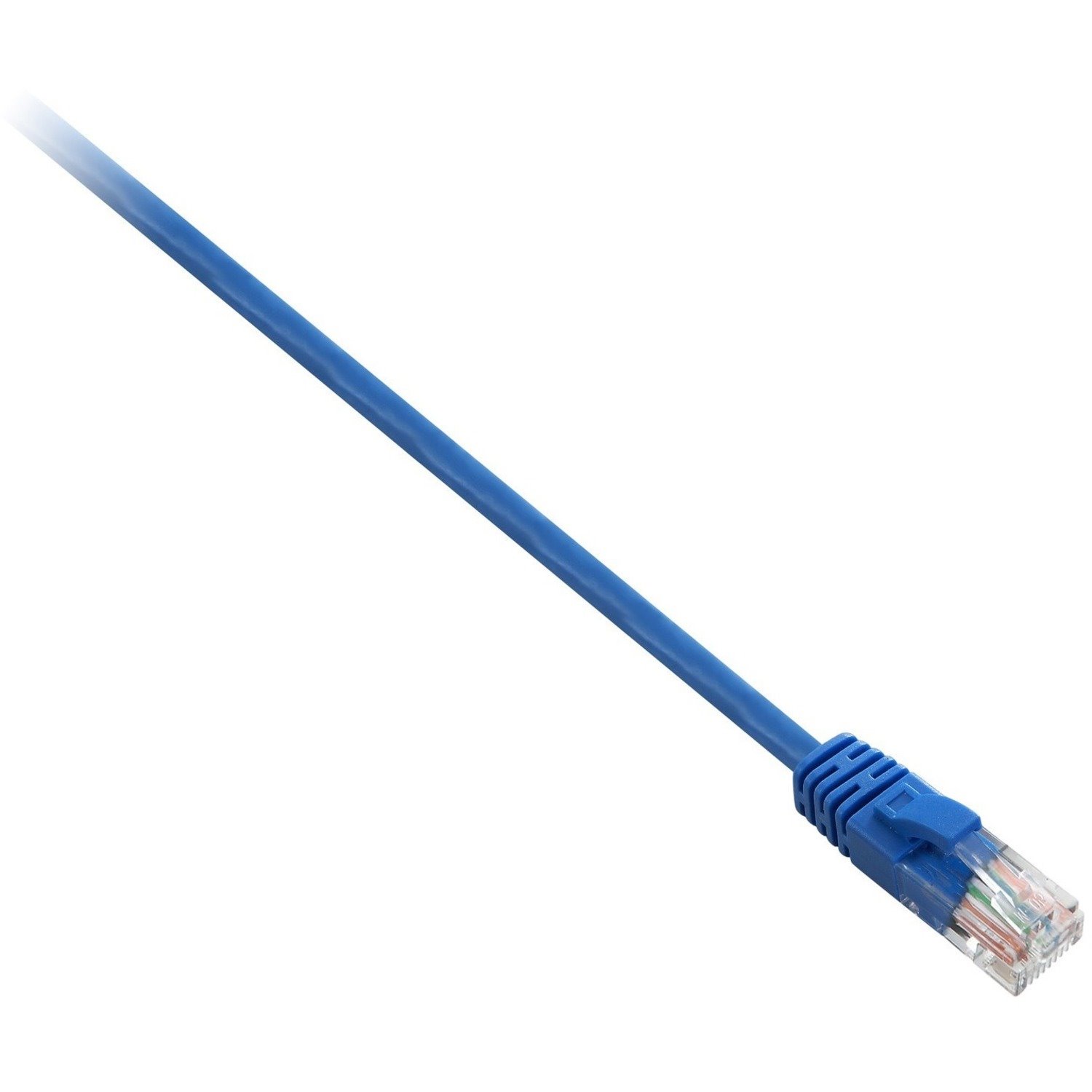 V7 Blue Cat5e Unshielded (UTP) Cable RJ45 Male to RJ45 Male 0.3m 1ft