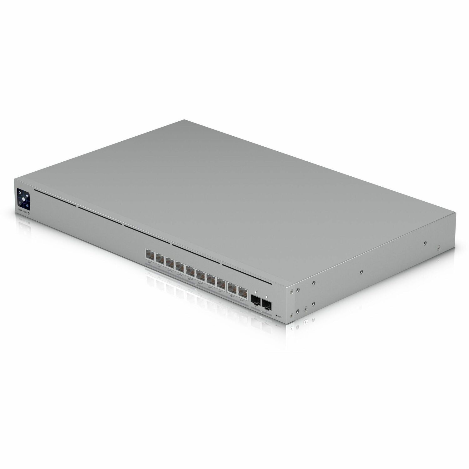 Ubiquiti Switch UniFi 10x10G RJ45/2xSFP+ Managed PoE+++ 400W 19" Rack-Mountable, 1,3" Touchscreen