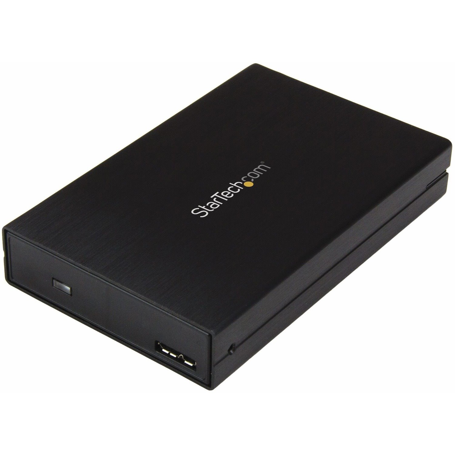 StarTech.com Drive Enclosure SATA/600 - USB 3.1 Micro-B Host Interface - UASP Support External - Black