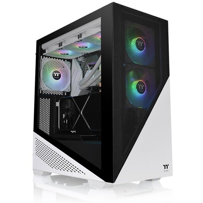 Thermaltake Divider 370 TG Snow ARGB Mid Tower Chassis