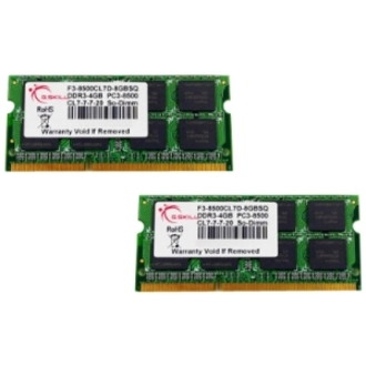 G.SKILL F38500CL7D8GBSQ RAM Module - 8 GB (2 x 4GB) - DDR3-1066/PC3-8500 DDR3 SDRAM - 1066 MHz