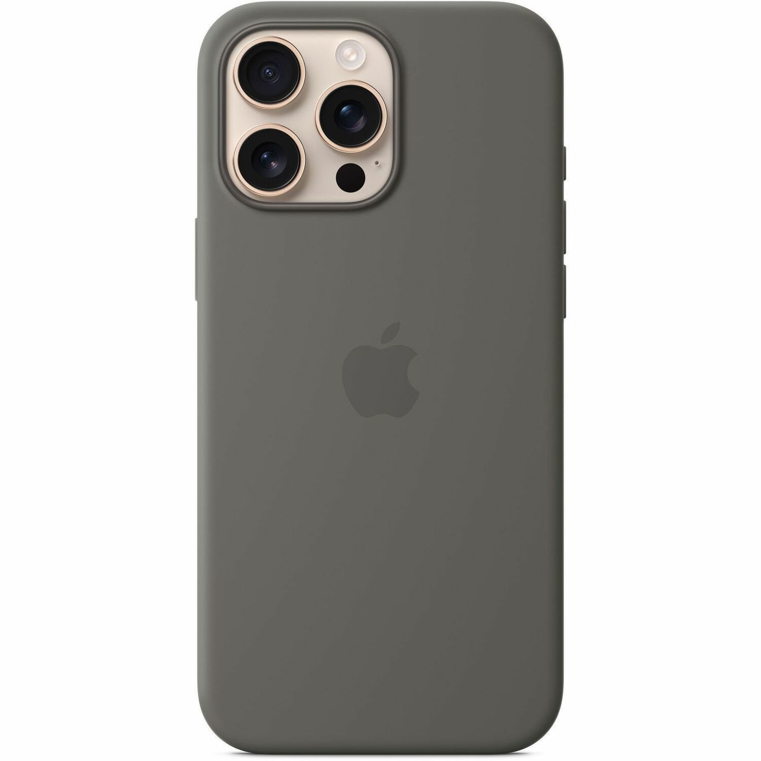 Apple iPhone 16 Pro Max Silicone Case with MagSafe - Stone Grey