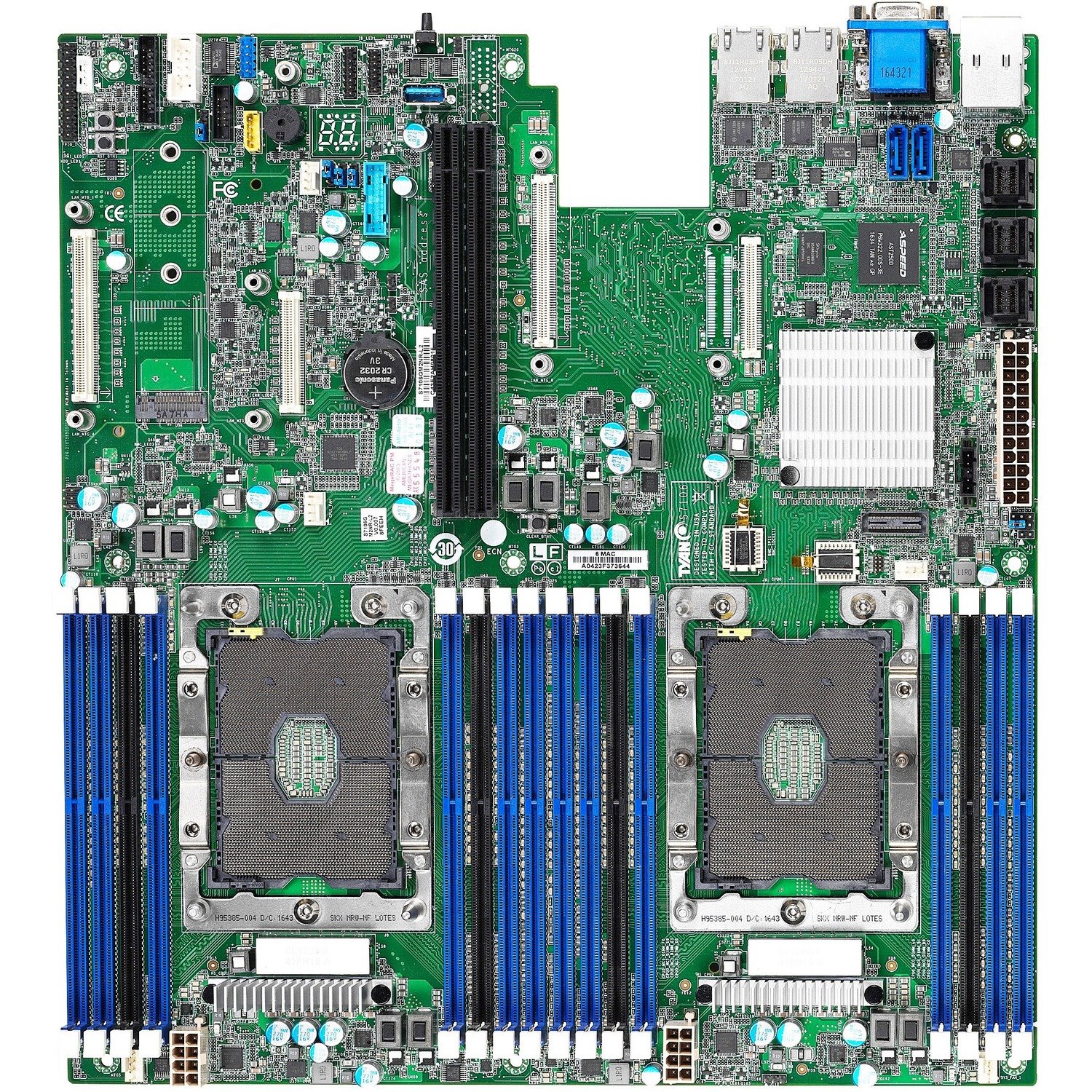 Mitac Tempest CX S7106 Server Motherboard - Intel C621 Chipset - Socket P LGA-3647 - Extended ATX
