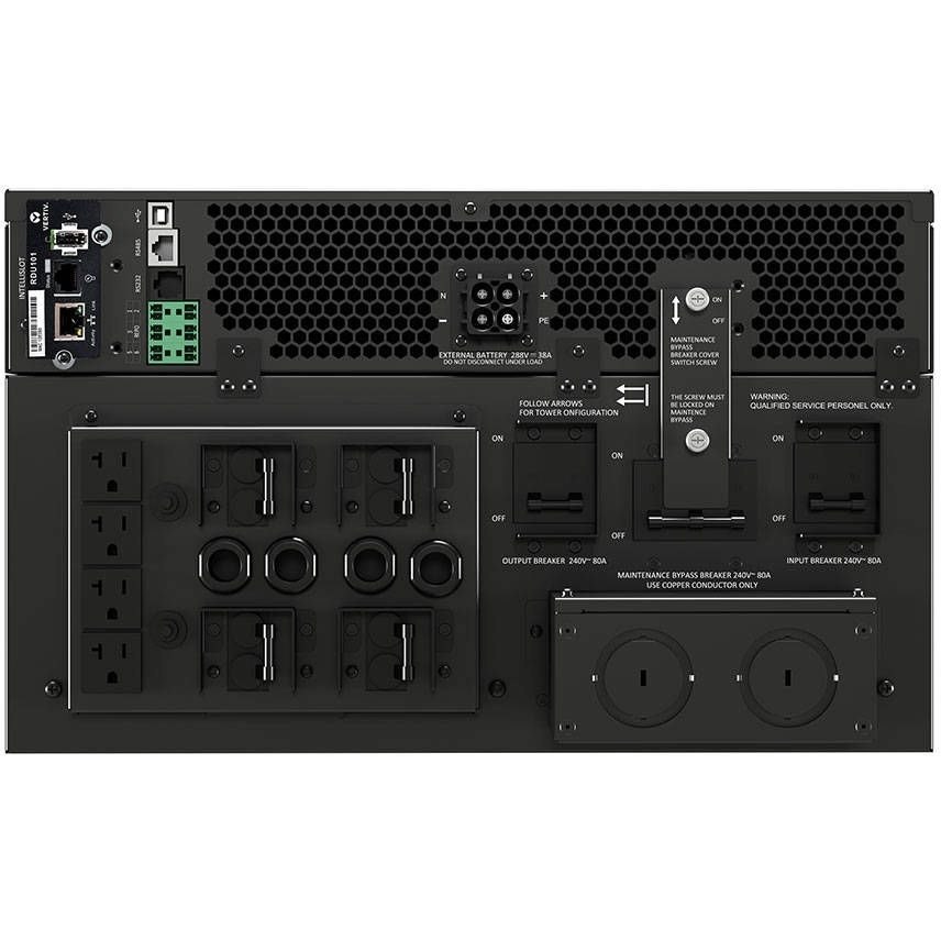 Vertiv Liebert GXT5 UPS - 10000VA/10000W | 230V| Rack/Tower Mountable| Energy Star|
