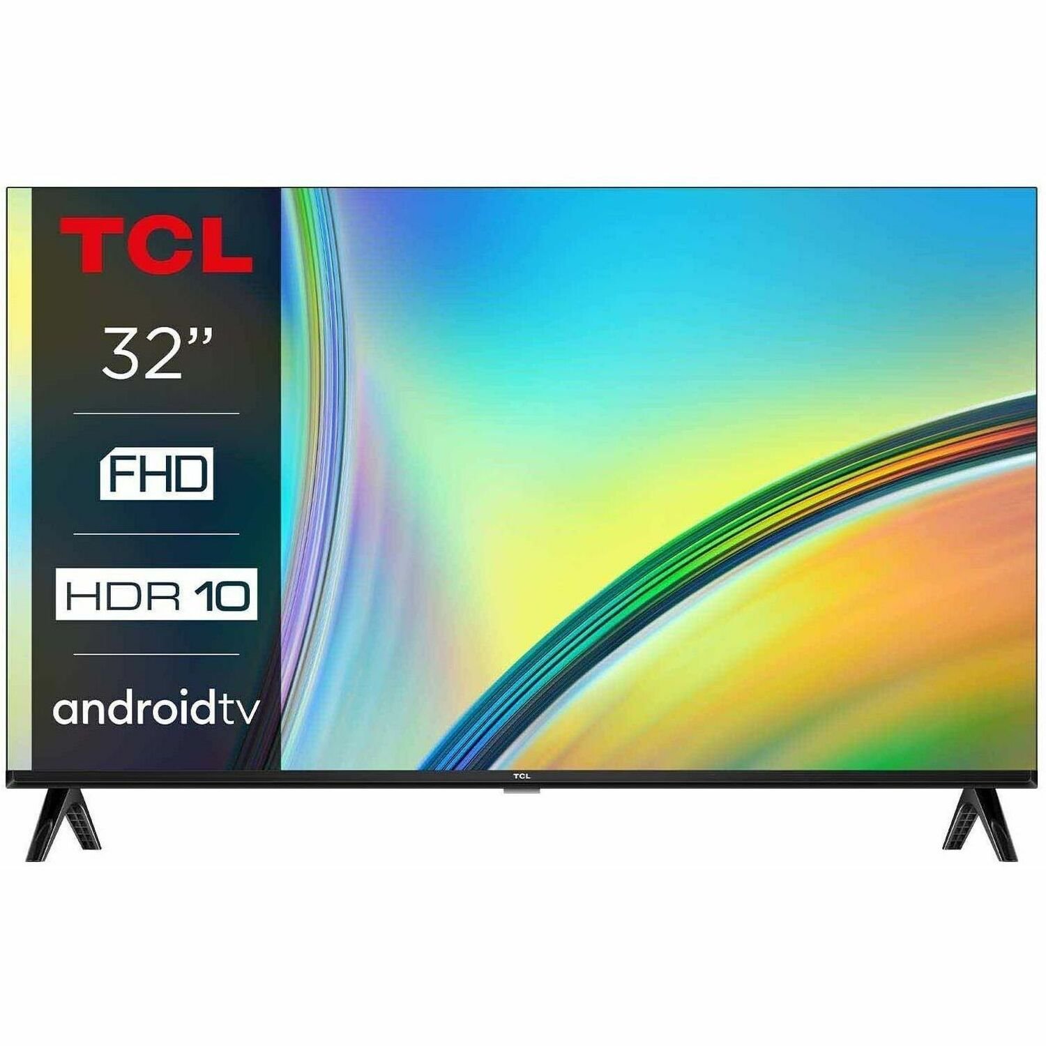 TCL S54 32S5400AFK 31.50" (80.01 cm) Smart LED-LCD TV - HDTV - High Dynamic Range (HDR) - Brushed Dark Metal